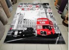 Тъкан килим Popart 4291 London